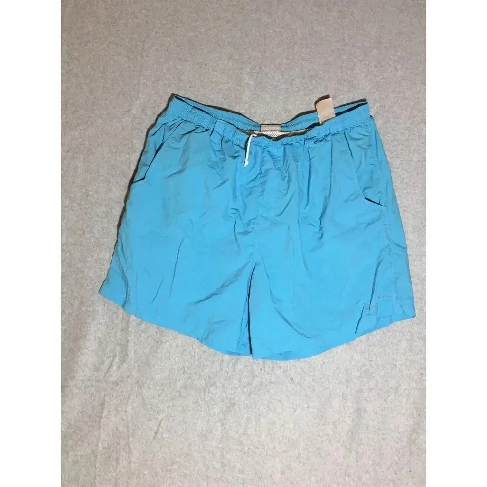 Mens Columbia PFG Shorts Size XL Electric Blue Casual Fishing Outdoor Hiking